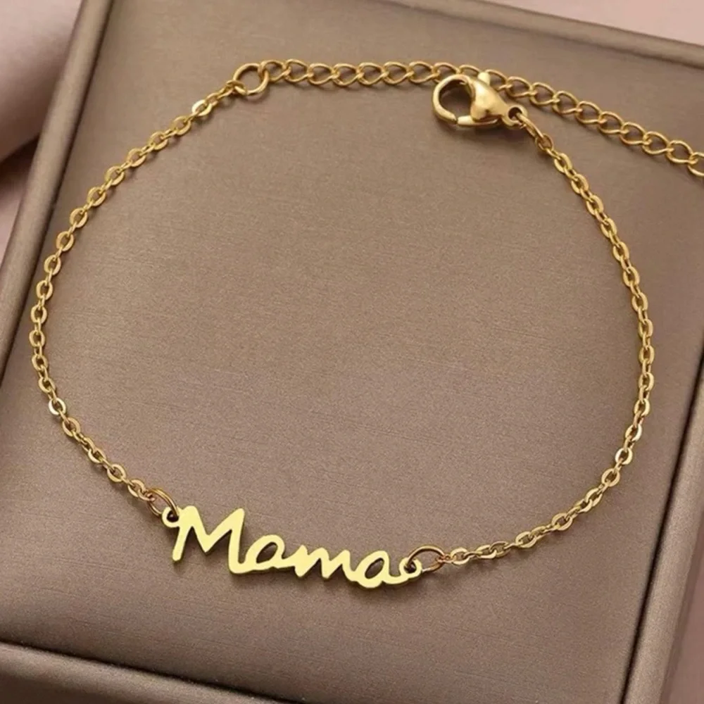 Fashionable Letter Decor Bracelet For Women
For Mother's Day Gift - Picture 1 of 3